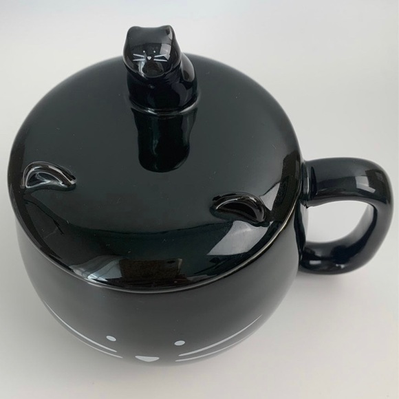 Ceramic Cat Coffee Phone Mug Holder - Picture 8 of 11